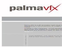 Tablet Screenshot of palmavfx.com